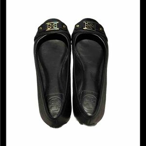 Classic Black Tory Burch Ballet Flat Size 7.5